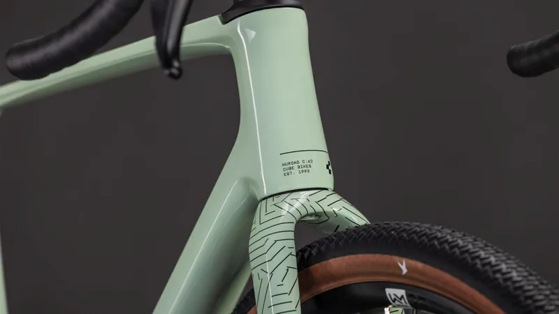 Cube Nuroad C:62 One Gravel Bike 2026 in Aloegreen-5