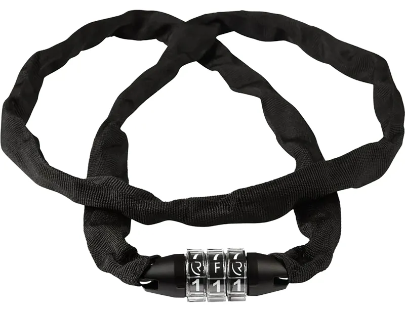 Balfes Bikes Rfr Chain Combination Lock Junior in Black | Free postage over £30, £10 off first order, price match & 0% finance.
