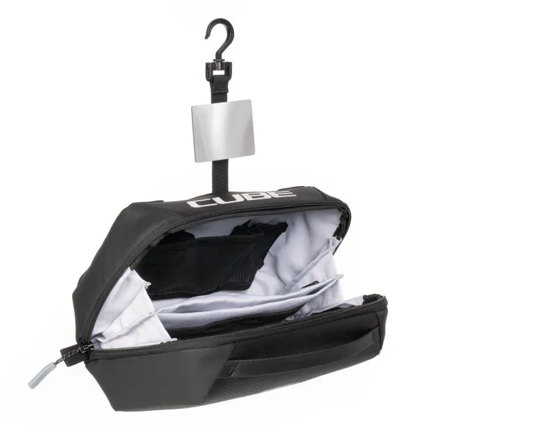Cube Wash Bag Backpack 4L in Black-1