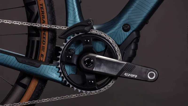 Cube Nuroad Hybrid C:62 SLT 400X Electric Gravel Bike 2026 in Royalgreen/Crisscross-5