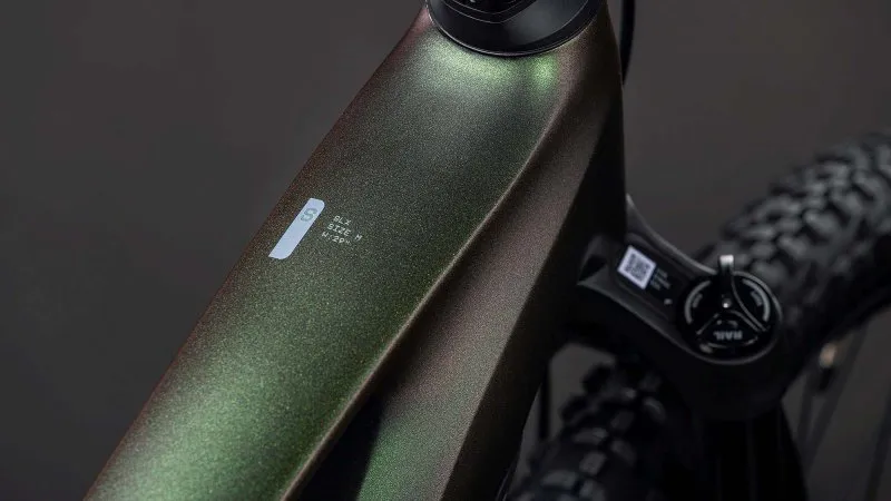 Cube Stereo Hybrid one22 Slx 800 Full Suspension Electric Mountain Bike 2026 in Stellar/Green-1