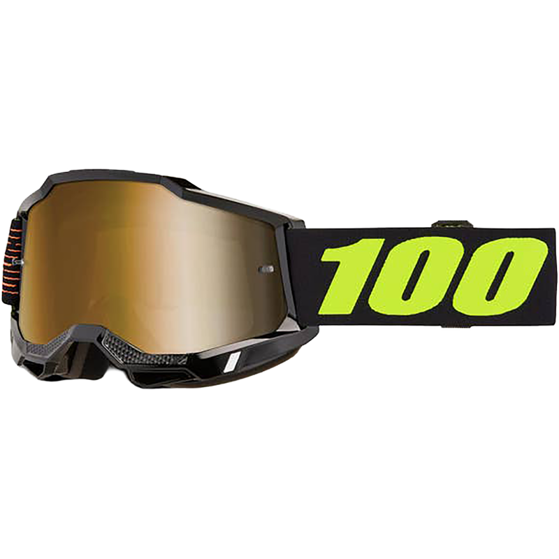 Balfes Bikes 100% ACCURI 2 Goggle Mirror True Gold Lens in Fairbanks | Free postage over £30, £10 off first order, price match & 0% finance.