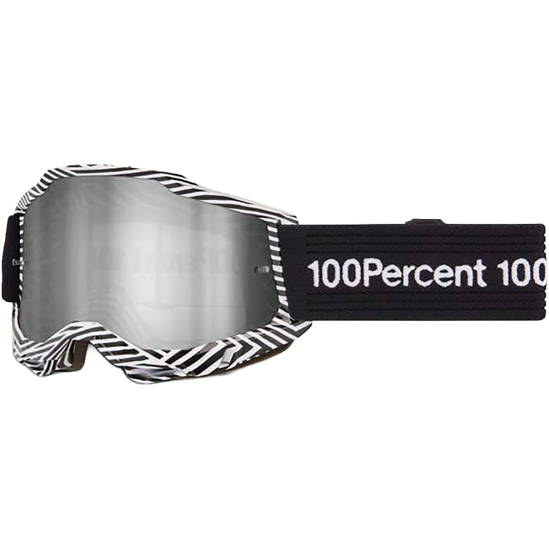 Balfes Bikes 100% ACCURI 2 Goggle Mirror Silver Lens in Samba | Free postage over £30, £10 off first order, price match & 0% finance.