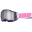 100% ACCURI 2 Goggle Mirror Silver Lens in Yumiko