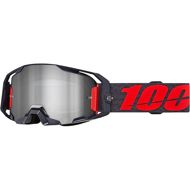 Balfes Bikes 100% ARmatic Goggle Mirror Silver Lens in Turo | Free postage over £30, £10 off first order, price match & 0% finance.
