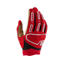 100% Airmatic Youth Full Finger Gloves in Red/Black