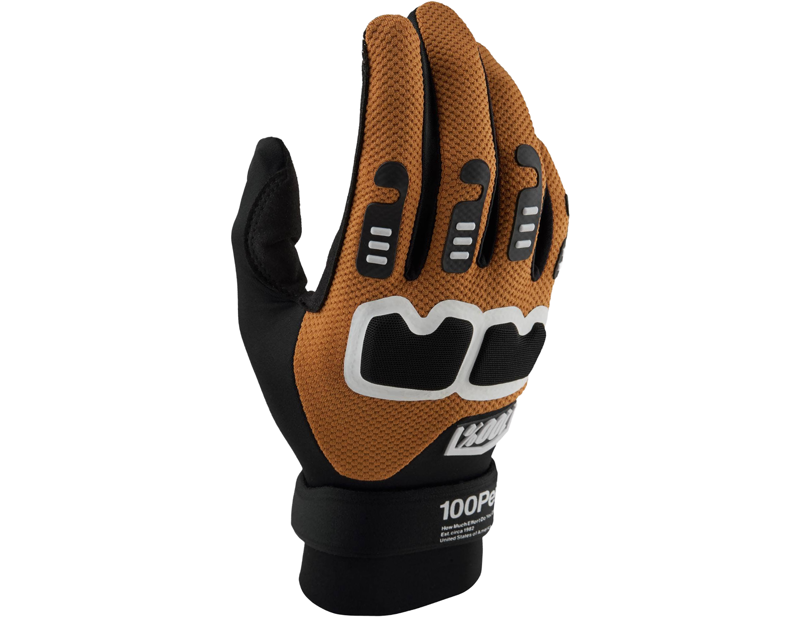 Balfes Bikes 100% Langdale Full Finger Gloves in Black/Tan | Free postage over £30, £10 off first order, price match & 0% finance.