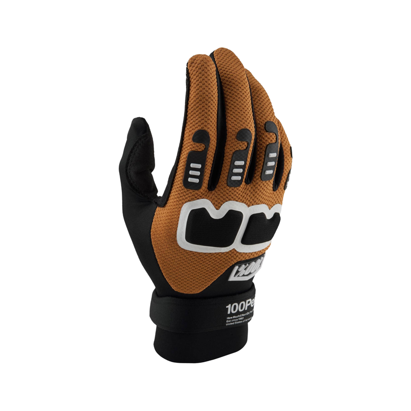 Balfes Bikes 100% Langdale Full Finger Gloves in Black/Tan | Free postage over £30, £10 off first order, price match & 0% finance.