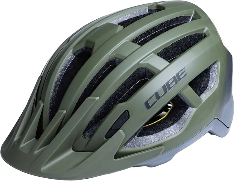 Balfes Bikes Cube CUBE HELMET OFFPATH in GREEN | Free postage over £30, £10 off first order, price match & 0% finance.