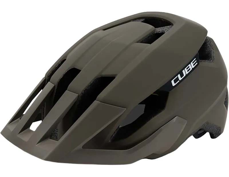 Balfes Bikes Cube CUBE HELMET STRAY in TM OLIVE | Free postage over £30, £10 off first order, price match & 0% finance.