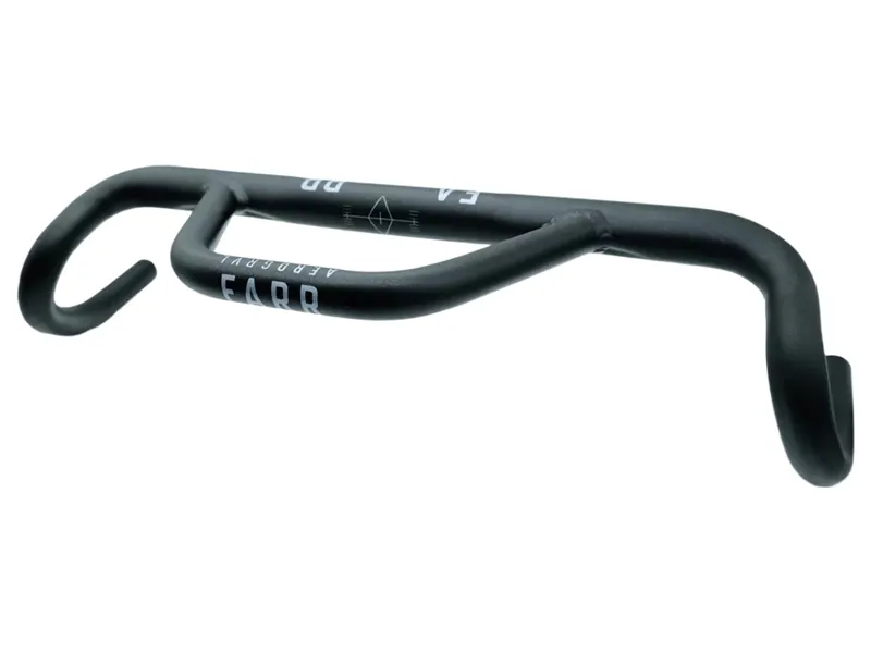 Farr Alloy Aero Gravel Handlebar in black-1