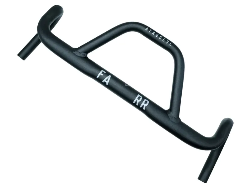 Farr Alloy Aero Gravel Handlebar in black-2