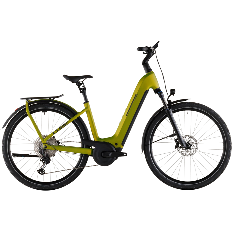 Balfes Bikes Cube Kathmandu Easy Entry Hybrid Pro 800 Electric Hybrid Bike 2026 in Lizard/Black | Free postage over £30, £10 off first order, price match & 0% finance.