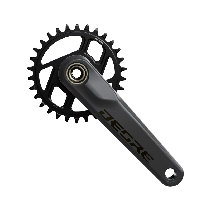 Balfes Bikes Shimano Deore FC-M6200 Chainset 12-speed 55 mm Chainline in Black | Free postage over £30, £10 off first order, price match & 0% finance.