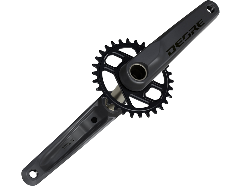 Shimano Deore FC-M6200 Chainset 12-speed 55 mm Chainline in Black-1