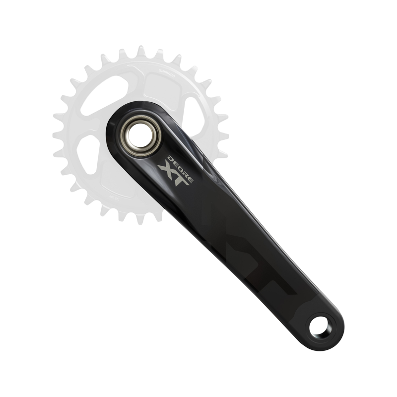 Balfes Bikes Shimano FC-M8200 XT Crank set without ring 55mm chainline in Black | Free postage over £30, £10 off first order, price match & 0% finance.
