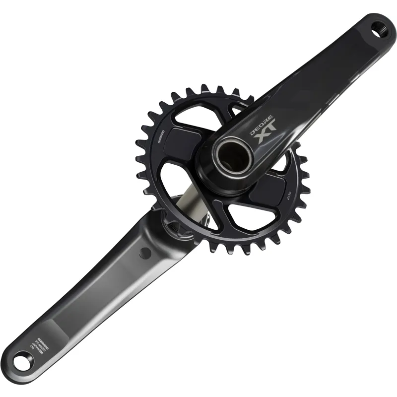 Shimano FC-M8200 XT Crank set without ring 55mm chainline in Black-2