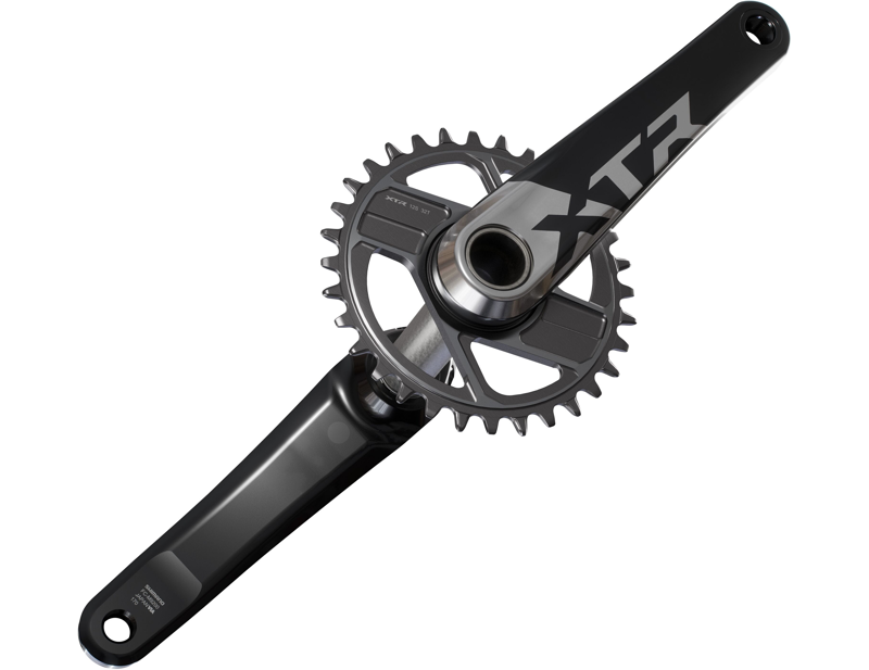 Shimano FC-M9200 XTR crank set without ring in Grey-3