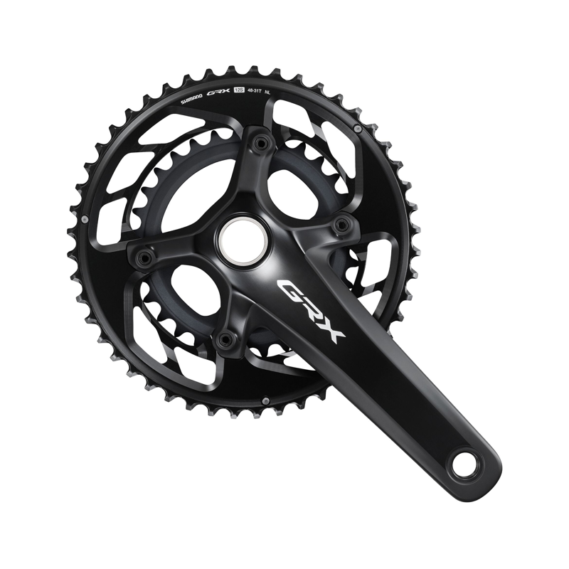 Balfes Bikes Shimano GRX RX820 48/31 Double 12 Speed Chainset in Grey | Free postage over £30, £10 off first order, price match & 0% finance.