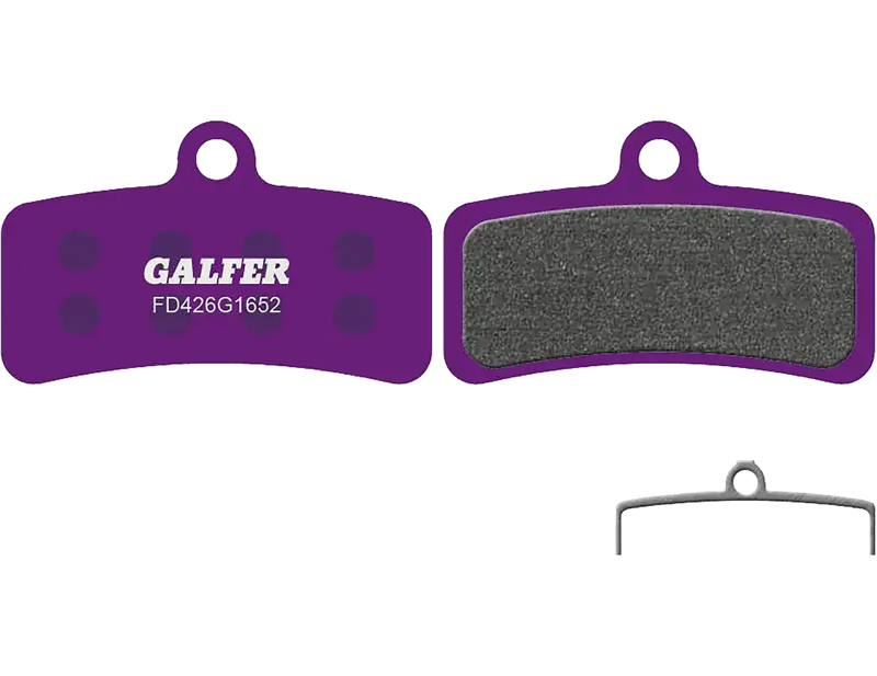 Balfes Bikes Galfer E-Bike Disc Brake Pads in Purple | Free postage over £30, £10 off first order, price match & 0% finance.