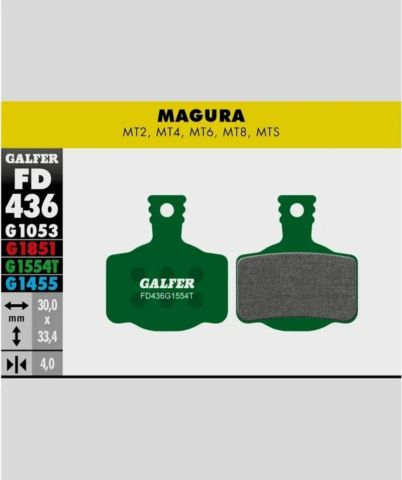Galfer Pro Bike Disc Brake Pad Magura MT2-4-6-8-1