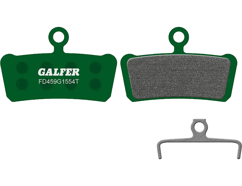 Balfes Bikes Galfer Team Disc Brake Pads Avid XO / SRAM R RS RSC G2 in Green | Free postage over £30, £10 off first order, price match & 0% finance.