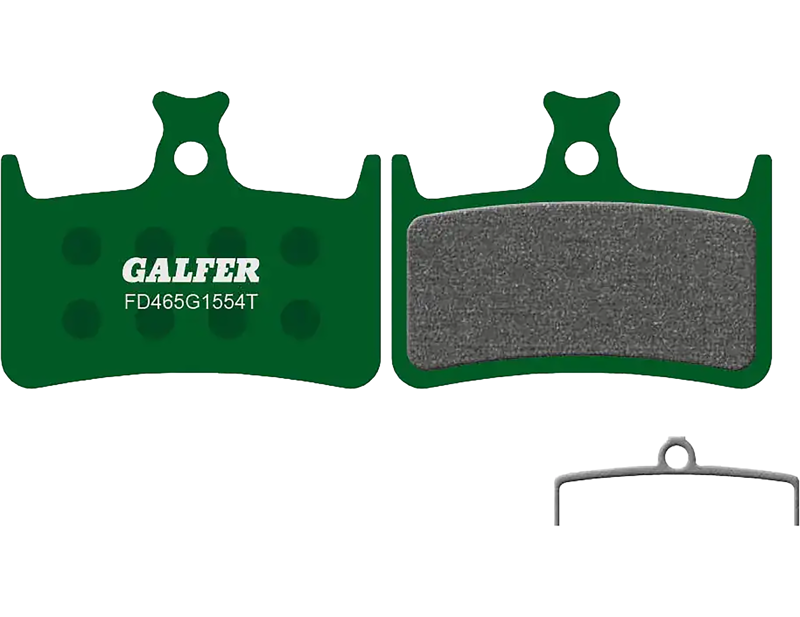 Balfes Bikes Galfer Pro Disc Brake Pads in Green | Free postage over £30, £10 off first order, price match & 0% finance.