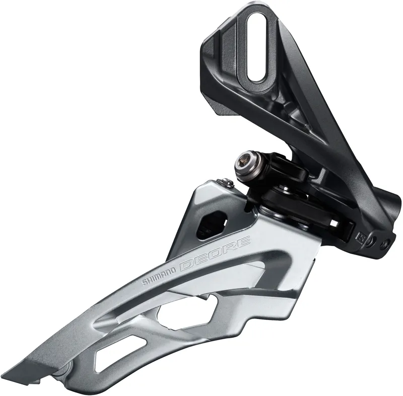Shimano Deore M6000-D Triple Front Derailleur Direct Mount in Sil