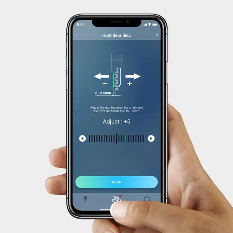 Shimano FD-RX825 GRX Di2 Front Mech 12-speed Double Braze-on in Grey-4