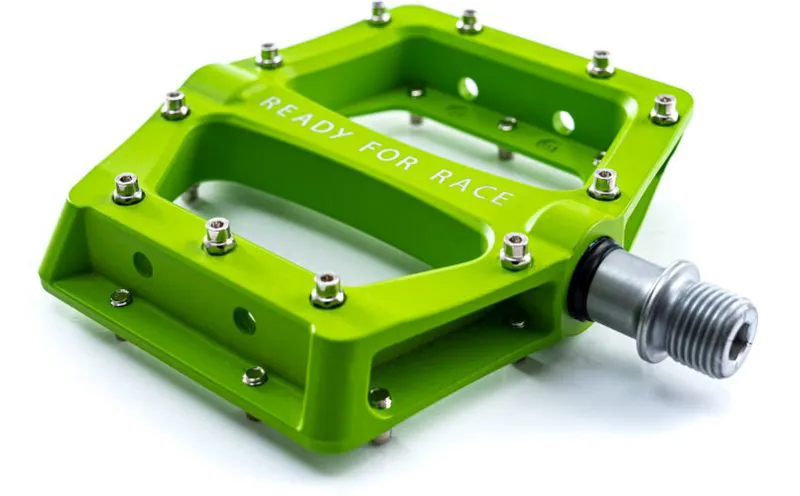 RFR FLAT RACE PEDALS in Green-2