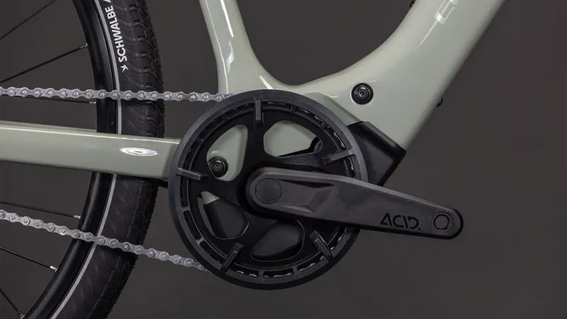 Cube Editor Hybrid Slx 400x Trapeze Electric Hybrid Bike 2026 in Reedbeige/Chrome-4