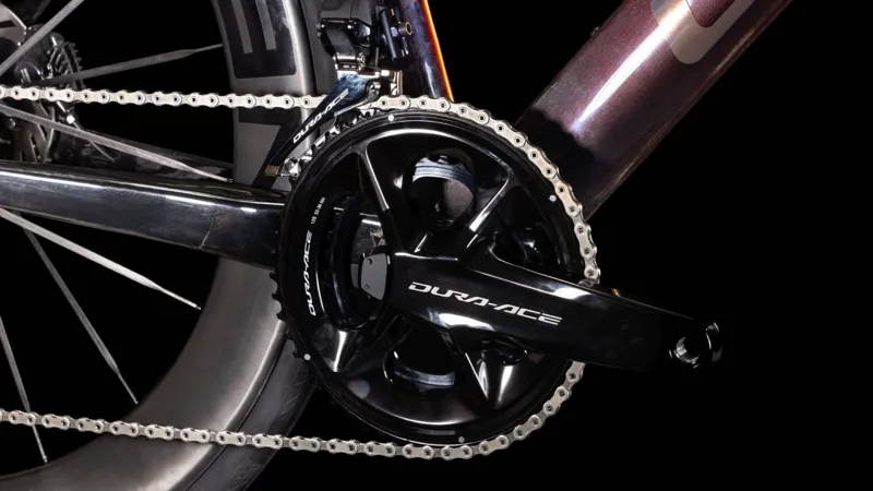 Cube Litening Aero C:68X SLT Road Bike 2025 in Solareclipse/Carbon-7