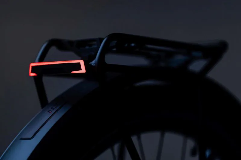 Acid E-Bike Carrier Rear Light Pro-E Hpp Bes2 in Black-2