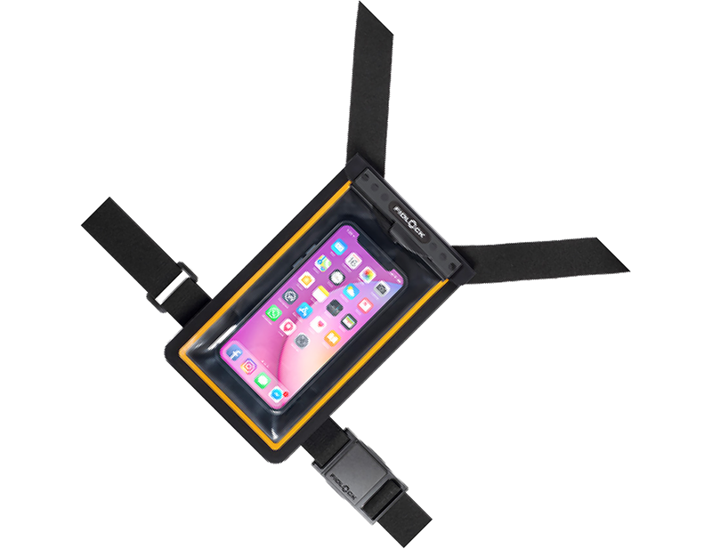 Balfes Bikes Fidlock HERMETIC Chest Bag 100 Percent Waterproof Dry Bag in Black | Free postage over £30, £10 off first order, price match & 0% finance.