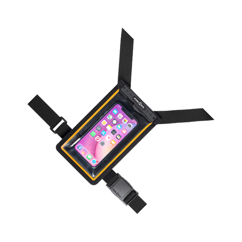 Balfes Bikes Fidlock HERMETIC Chest Bag 100 Percent Waterproof Dry Bag in Black | Free postage over £30, £10 off first order, price match & 0% finance.