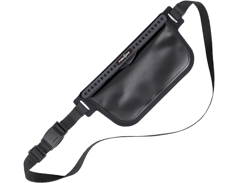 Balfes Bikes Fidlock HERMETIC Sling Bag Waterproof Hip Shoulder Drybag in Black | Free postage over £30, £10 off first order, price match & 0% finance.