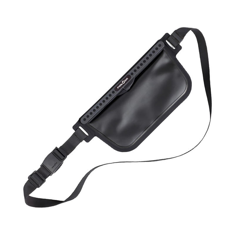 Balfes Bikes Fidlock HERMETIC Sling Bag Waterproof Hip Shoulder Drybag in Black | Free postage over £30, £10 off first order, price match & 0% finance.