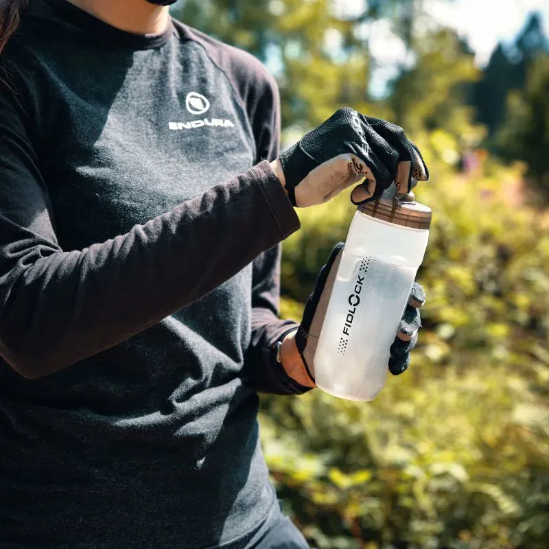 Fidlock TWIST Bottle 590 + Bike Base in Clear-3