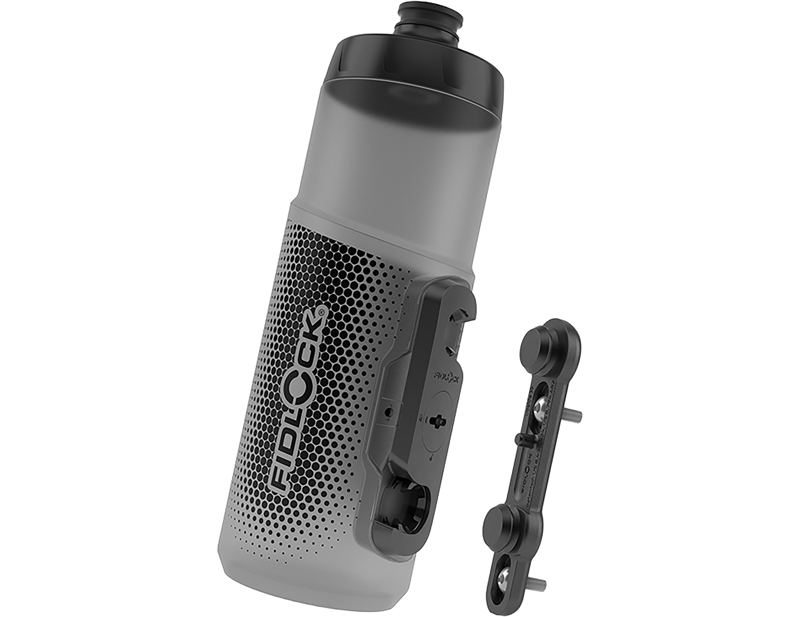 Balfes Bikes Fidlock TWIST Bottle 600 with Connector and Bike Base Mount in Trans Black | Free postage over £30, £10 off first order, price match & 0% finance.