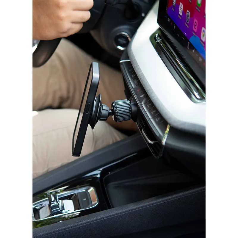 Fidlock VACUUM Magnetic Smartphone Base for Car Vent Panels in Black-6