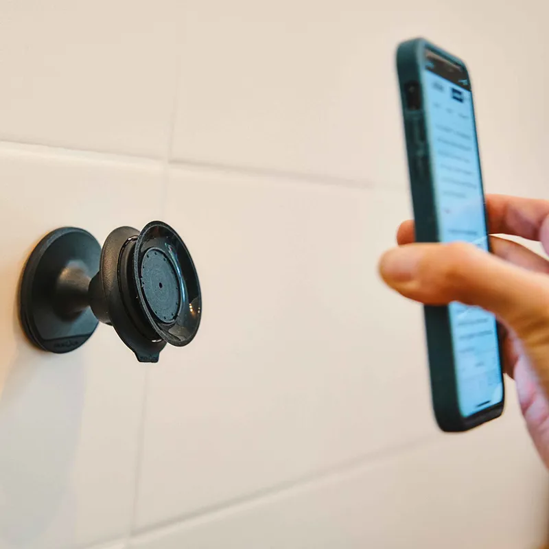 Fidlock VACUUM Wall Base Magnetic Smartphone Base in Black-4