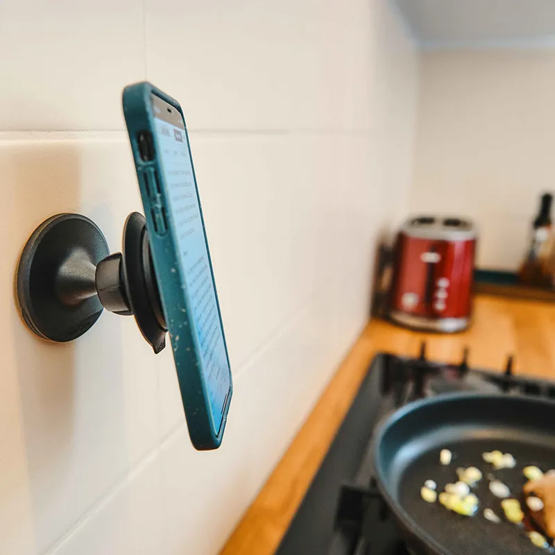 Fidlock VACUUM Wall Base Magnetic Smartphone Base in Black-5