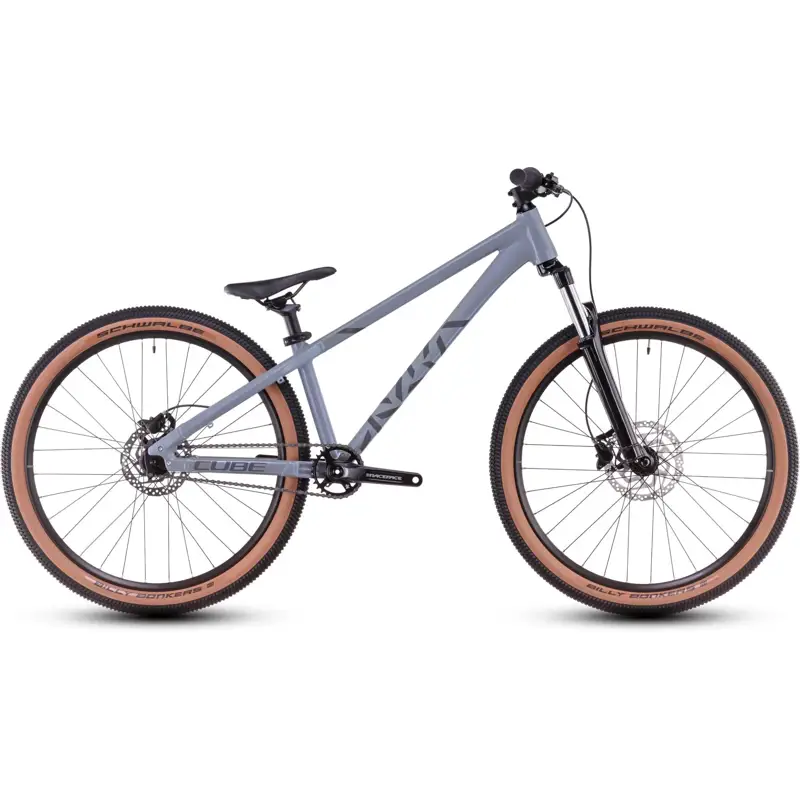 Balfes Bikes Cube Flying Circus Dirt Jump Bike 2027 in Haze Blue Reflex | Free postage over £30, £10 off first order, price match & 0% finance.