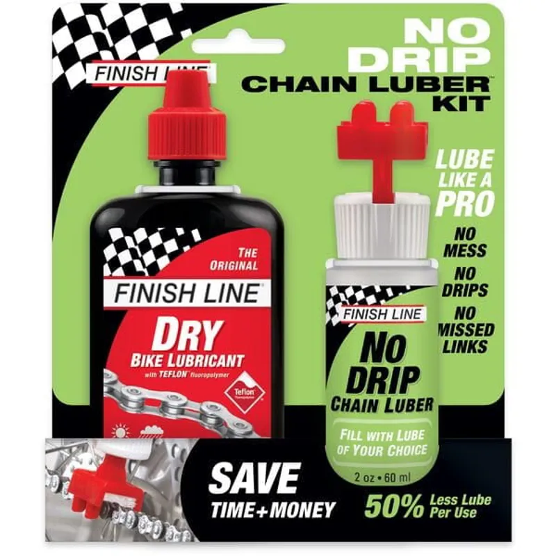 Finish Line No Drip and Dry Lube 4oz 120ml