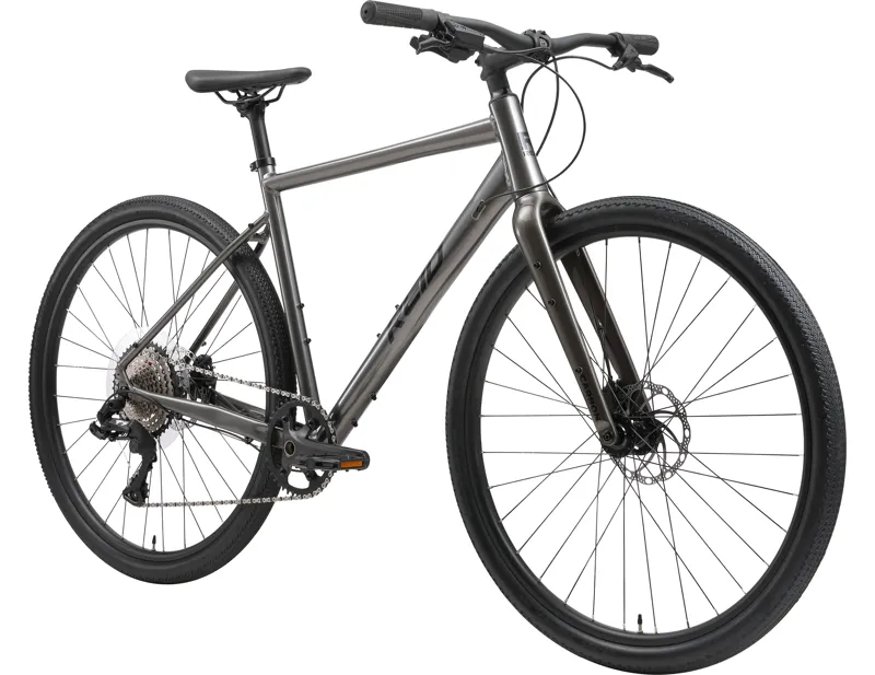 Reid Firetrail 2 Flatbar Gravel Bike 2027 in Grey-1