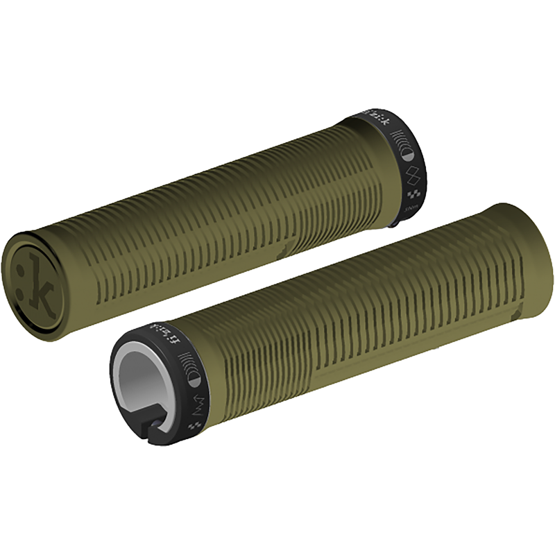 Balfes Bikes Fizik Comfort Feel Grip in Kaki | Free postage over £30, £10 off first order, price match & 0% finance.