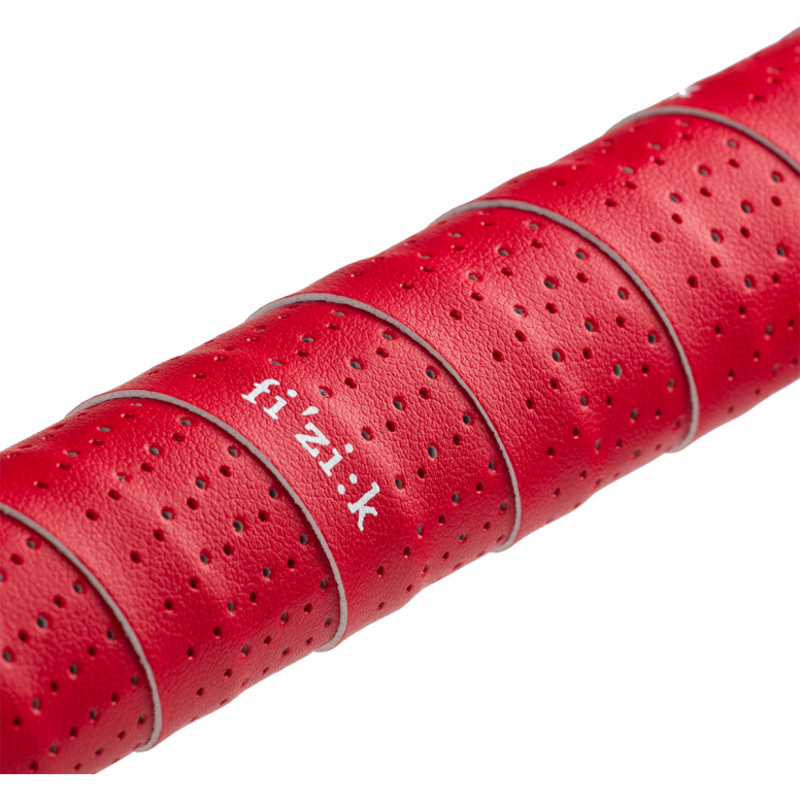 Fizik Tempo Microtex Classic Handlebar Tape in Red-1