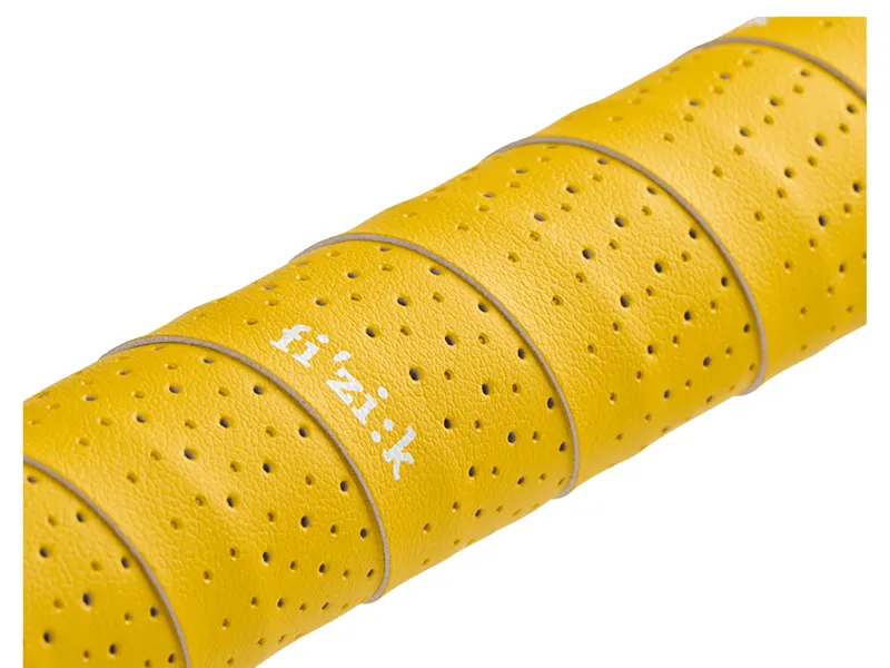 Fizik Tempo Microtex Classic Handlebar Tape in Yellow-1