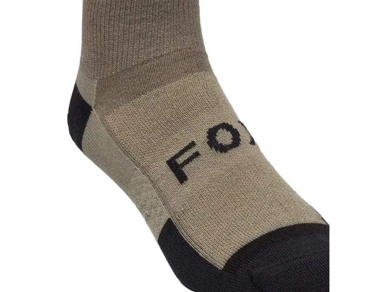Fox 6 inch Flexair Merino Sock in Black-2