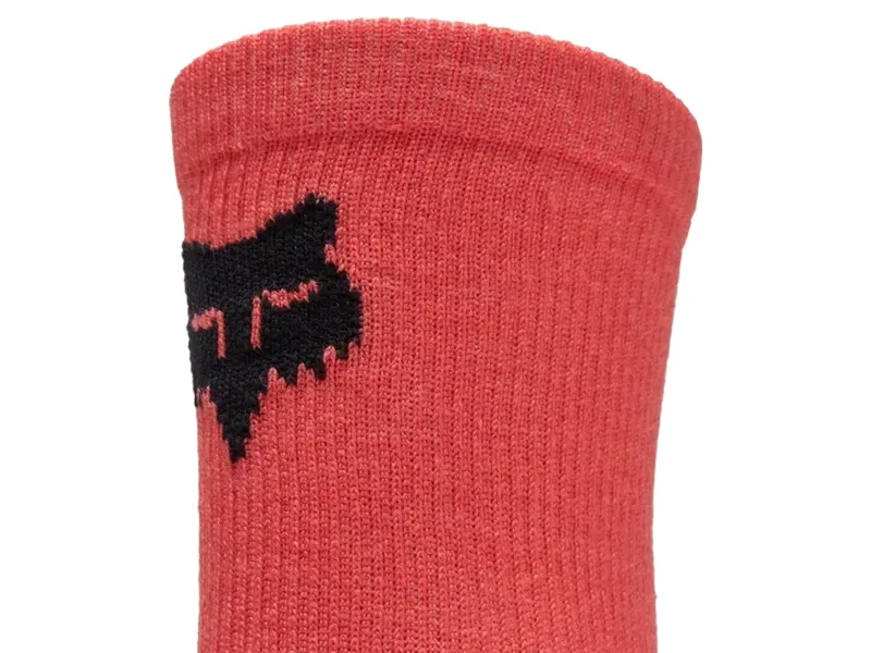 Fox 6 inch Flexair Merino Sock in Neo Pink-1